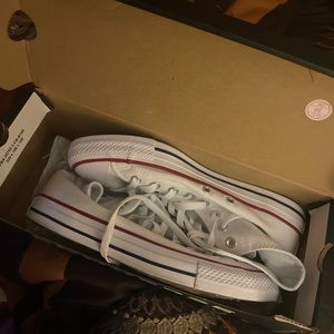 White high top converse